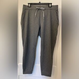 Lululemon City Sweat Jogger Thermo 29" Heathered Light Cast XL